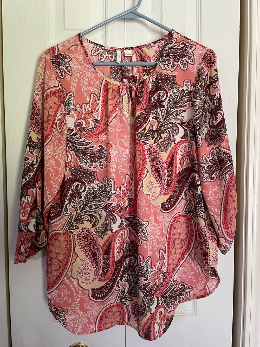 Cato Pink Paisley Tunic